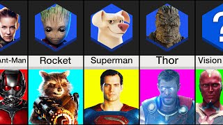 Comparison Superheroes And Their Sidekicks [upl. by Ainerol797]