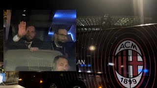 Il Milan lascia lo stadio provocando i napoletani guardate cosa fanno 😱 [upl. by Madeleine]