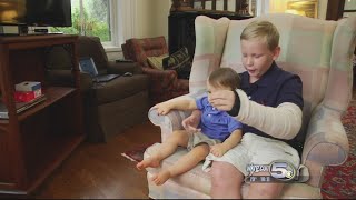 Brave 10 Year Old Saves Little Brother From Car Crash Part II [upl. by Ruhtracm]