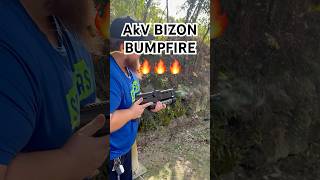 Bizon BUMPFIRE akv stizon 9mm ak [upl. by Simara64]