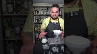 Let’s make a clarified margarita cocktails craftcocktail tequila [upl. by Pollux]