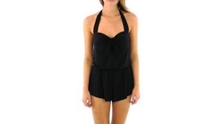 Magicsuit by Miraclesuit Solids Romy Romper Swimsuit  SwimOutletcom [upl. by Ahsirek]