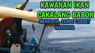 Ketemu Kawanan Ikan Cakalang Babon Mendidih Sampai Lowbathsuak Nariknya 🔥🔥💪💪 [upl. by Sula]