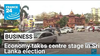 Economy high on voters mind ahead of Sri Lanka presidential election • FRANCE 24 English [upl. by Sadnac692]