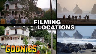 The Goonies FILMING LOCATIONS Then and Now  Movie Facts [upl. by Haimaj952]