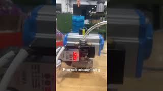 Pneumatic actuator testing valves gatevalve ytshorts [upl. by Roer]