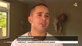 Portrait  Tauhere futur fusilier marin [upl. by Nyletak]