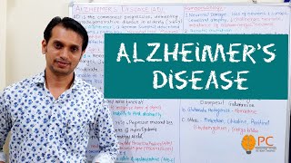 Alzheimers Disease Pathophysiology amp Drug Pharmacology [upl. by Avirt882]