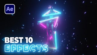 Top 10 Useful amp Creative Effects in After Effects [upl. by Matrona]