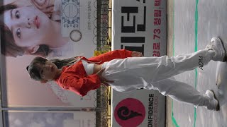 Jax Jones  Instruction Dance cover Confidence dance studio busking 직캠 4K 60fps by ADMcam [upl. by Atinal720]