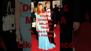 Beautiful Couple donaldtrump melaniatrump Like A Prince And Princess [upl. by Nnaylloh]