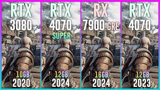 RTX 3080 vs RTX 4070 SUPER vs RX 7900 GRE vs RTX 4070  Test in 25 Games [upl. by Tybi]