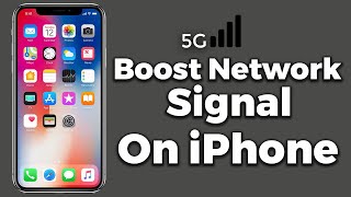 iPhone Low Network Problem  How to Boost Network Signal on iphone  How to fix Low Signal on iPhone [upl. by Mechelle]