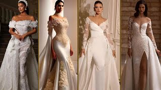 100 Beautiful Wedding Dresses A Showcase of Timeless Bridal Elegance [upl. by Adriell]