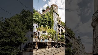 Hundertwasser  A Magical place in Vienna shorts [upl. by Nylaret]