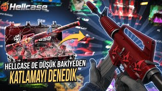 HELLCASE DE TEK KASADAN 1100 LIK SKIN ÇIKARDIK 😱 CSGO KASA AÇILIMI PROMO CODE [upl. by Lahsiv]