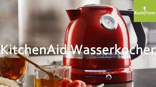 KitchenAid Wasserkocher Artisan  KochForm [upl. by Alair]