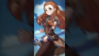 Aloy  Genshin Impact  genshinimpact genshinimpactedit amv jedagjedug [upl. by Nilekcaj773]