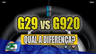 Qual a Diferença entre o G29 e G920  Qual deles devo comprar [upl. by Esaj]