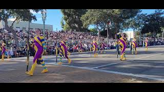 Castle High School quotCastle Marching Knignthsquot  Indiana  Rose Parade 2024 [upl. by Arama859]