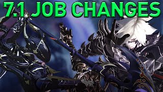 FFXIV  Patch 71 Job Change Overview Full Patch Notes [upl. by Ardnua]