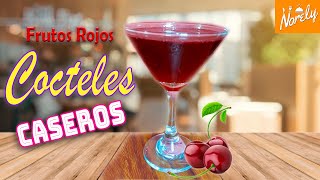 Cómo hacer un Rico y Facil Coctel de Frutos Rojos  Rápido y Económico [upl. by Anitsenre241]