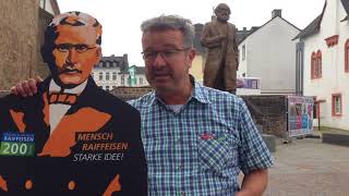 Manuel Andrack auf RaiffeisenWerbeTour in Trier [upl. by Notfol]