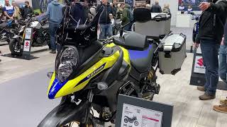 2024 Suzuki VStrom 650XT Yellow  Motorcycle Live 2023 [upl. by Trenna770]