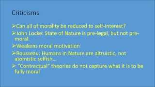 Hobbes Social Contract Theory [upl. by Arta]