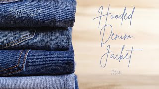 Item 4  Hooded Denim Jacket  Fit Video [upl. by Cagle561]