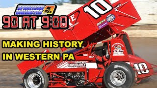 SprintCarUnlimited 90 at 9 for Tuesday June 4th Western PA Speedweek is building for success [upl. by Odysseus]