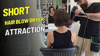 How to Blow Dry Short Hair  Tips from My Hairdresser [upl. by Suryt998]