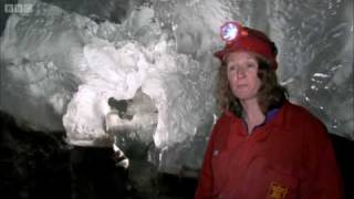 Inside a glacier  Earth  The Power of the Planet  BBC [upl. by Anchie]