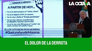 AMLO EXHIBE LLAMADOS de ODIO tras la DERROTA ELECTORAL al PRIAN y XÓCHITL GÁLVEZ [upl. by Sokin303]