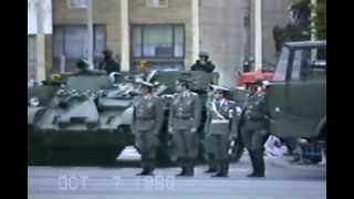 DDR Tag der Republik Ehrenparade 7 Oktober 1988 Berlin [upl. by Rajewski511]