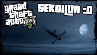 GTA V PC Sekoilua 30  Salakuljetuskoneen metsästys [upl. by Phalan]