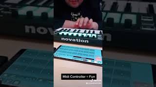 NOVATION LAUNCHKEY MINI MK3 KEYBOARD CONTROLLER [upl. by Nnylkcaj]