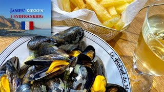 Moules frites Dampede blåmuslinger med pommes frites [upl. by Touber]