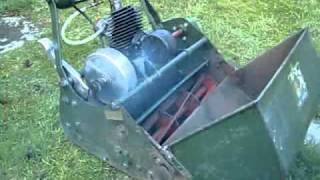 atco villiers lawn mower 1957 vintage [upl. by Enidlareg]