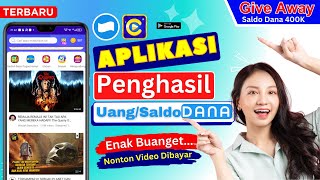 CC VIDEO  Aplikasi Penghasil Uang 2024 Terbukti Membayar  APK Penghasil Saldo DANA [upl. by Fagaly]