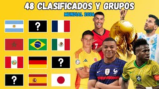 CLASIFICADOS MUNDIAL 2026 I Sistema de clasificación de cada confederación I Predicción [upl. by Ashly]