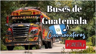 Camioneteros Cancion buses de Guatemala Audio Oficial [upl. by Nylirem]