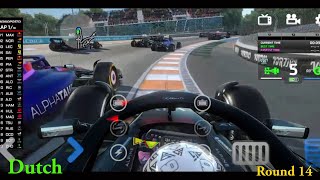 Monoposto 2024 S3 Round 14 Dutch GrandPrix Battle In Top 5  Pitstop Strategy Decisive monoposto [upl. by Quintie55]