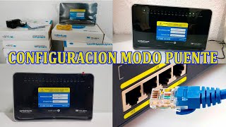 CONFIGURACIÓN 2a PARTE MÓDEM TELMEX MODO PUENTE [upl. by Arhna591]