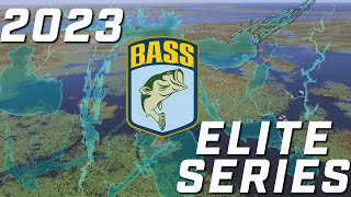 2023 Bassmaster Elite Series Schedule Announcement [upl. by Maxantia608]