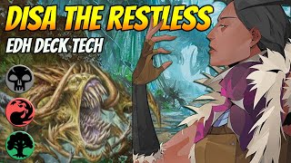 Modern Jund The Commander Deck  Disa the Restless Goyf Tribal EDH Deck Tech [upl. by Sinnard]