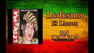 Ledesma  El Lloron  Extended  Dj Ronaldo El Mago De Las Mezclas [upl. by Assirak]