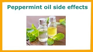 Peppermint oil side effects [upl. by Burrows]