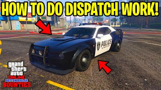 How To Start Dispatch Work Missions In GTA 5 Online  Bottom Dollar Bounties DLC Update [upl. by Aissat]