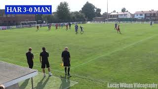 Harrowby United 50 AFC Mansfield UCL Premier Division North Highlights [upl. by Adnawaj]